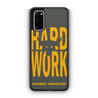 Hard Work Under Armour Samsung Galaxy S20 5G Case