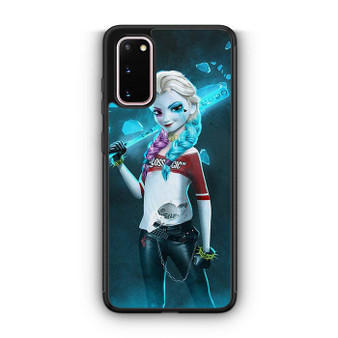 Princess Elsa With Harley Quinn Dress Samsung Galaxy S20 5G Case