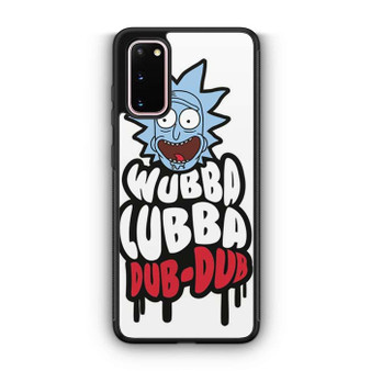 Rick and Morty Wubba Lubba Dub Dub 1 Samsung Galaxy S20 5G Case