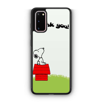 Snoopy Thank You Samsung Galaxy S20 5G Case
