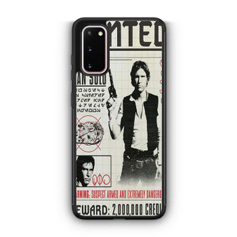 Star Wars Wanted Han Solo Samsung Galaxy S20 5G Case