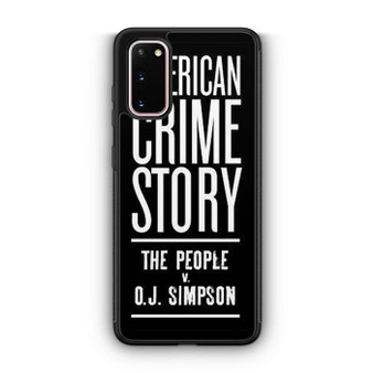 The People V O.J Simpson 2 Samsung Galaxy S20 5G Case