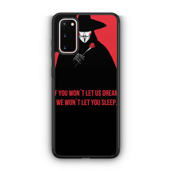 vendetta quote Samsung Galaxy S20 5G Case