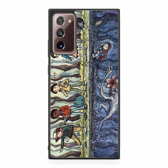 Stranger Things art Samsung Galaxy Note 20 5G Case