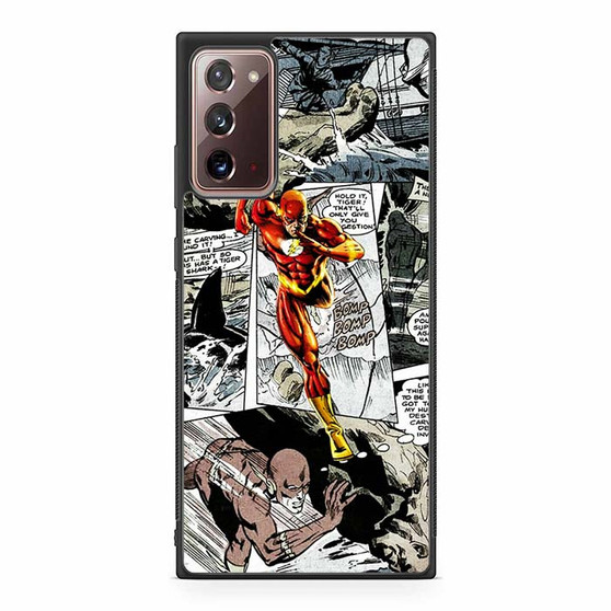 The Flash in Comic Samsung Galaxy Note 20 5G Case