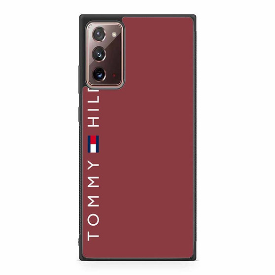 Tommy Hilfiger Dark Red Samsung Galaxy Note 20 5G Case
