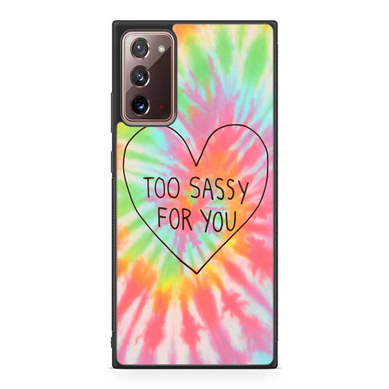 too sassy i love you Samsung Galaxy Note 20 5G Case