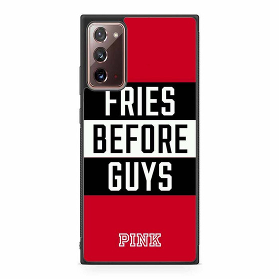 Victoria's Secret Pink Fries Before Guys Samsung Galaxy Note 20 5G Case