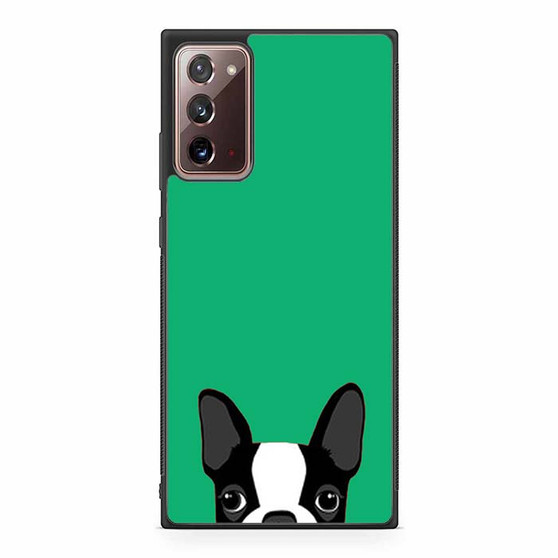 Watching Boston Terrier 2 Samsung Galaxy Note 20 5G Case