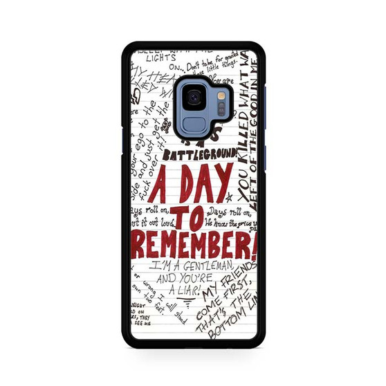 A Day to Remember Lyrics Samsung Galaxy S9 | S9+ Case