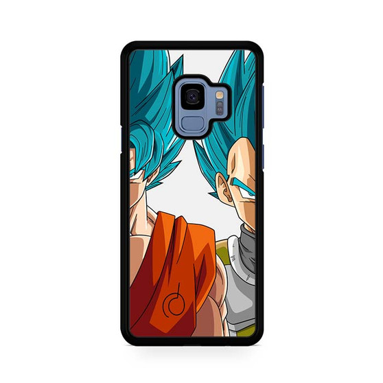 Dragonball Z Son Goku and vegeta saiyan Blue Samsung Galaxy S9 | S9+ Case