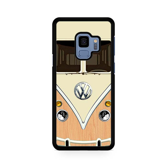 light wood vw retro bus Samsung Galaxy S9 | S9+ Case
