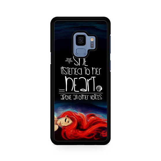 The Little Mermaid Listened Her Heart Samsung Galaxy S9 | S9+ Case
