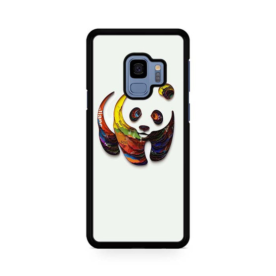 WWF Panda Colour Pattern Samsung Galaxy S9 | S9+ Case