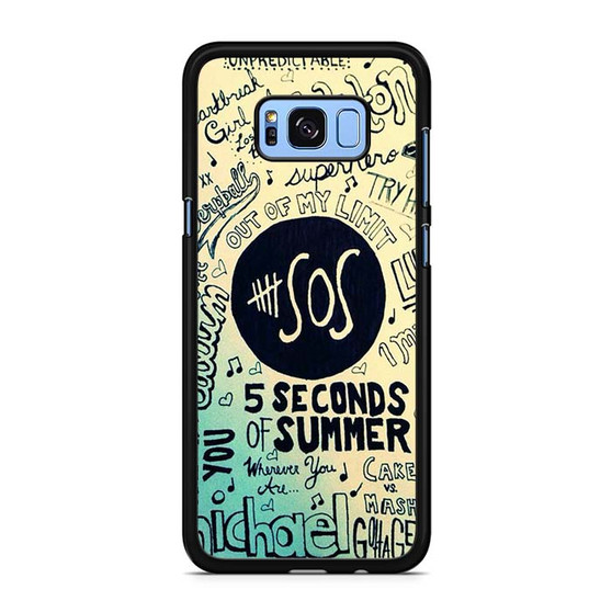 5 Seconds of summer poster art Samsung Galaxy S9 | S9+ Case