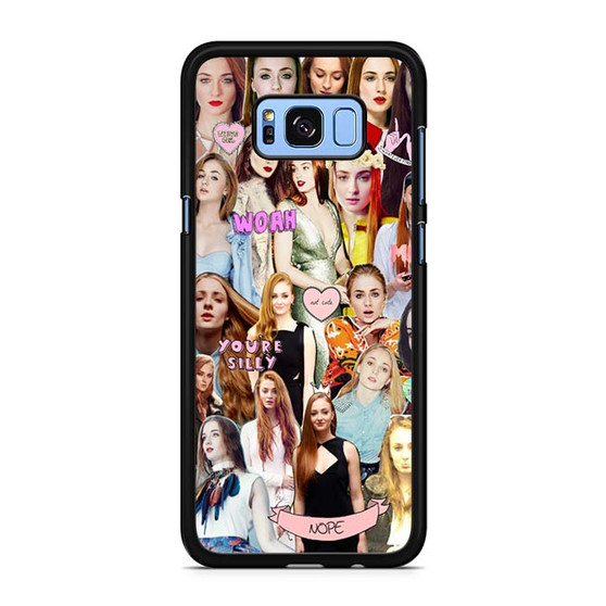 sophie turner collage Samsung Galaxy S9 | S9+ Case