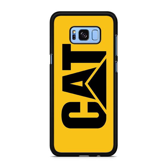 yellow caterpillar logo Samsung Galaxy S9 | S9+ Case