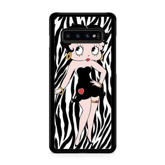 Betty Boop in Black Dress Samsung Galaxy S10 | S10 5G | S10+ | S10E | S10 Lite Case