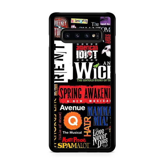 brodway musical collage Samsung Galaxy S10 | S10 5G | S10+ | S10E | S10 Lite Case