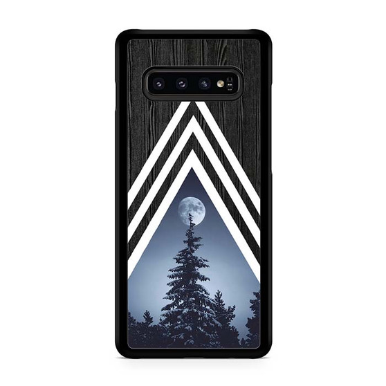 Chevron in Night Forest 2 Samsung Galaxy S10 | S10 5G | S10+ | S10E | S10 Lite Case