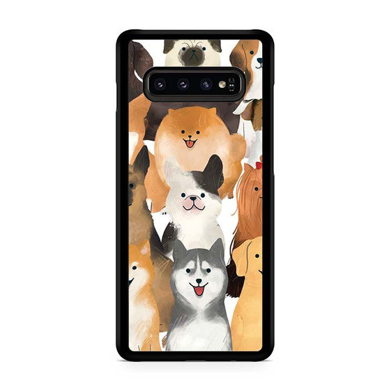 Cute Dogs Collage Samsung Galaxy S10 | S10 5G | S10+ | S10E | S10 Lite Case
