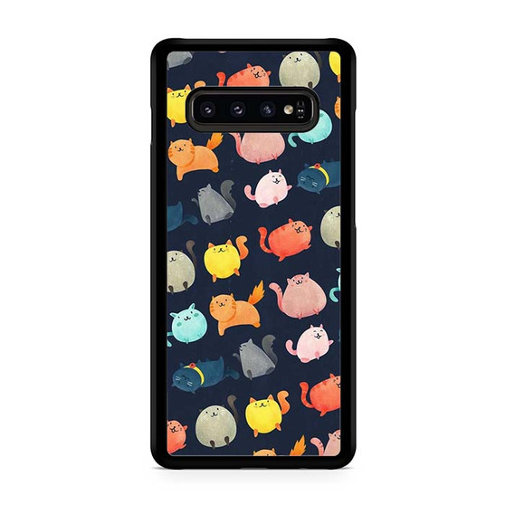Cute Fat Cat Samsung Galaxy S10 | S10 5G | S10+ | S10E | S10 Lite Case