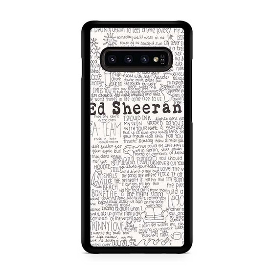 Ed Sheeran 1 Samsung Galaxy S10 | S10 5G | S10+ | S10E | S10 Lite Case