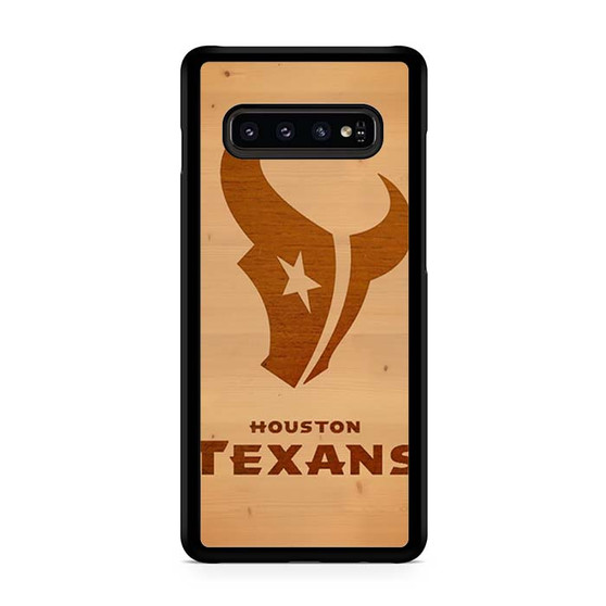 houston texans wood Samsung Galaxy S10 | S10 5G | S10+ | S10E | S10 Lite Case