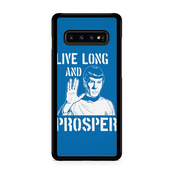 Live Long And Prosper Spock Star trek Samsung Galaxy S10 | S10 5G | S10+ | S10E | S10 Lite Case