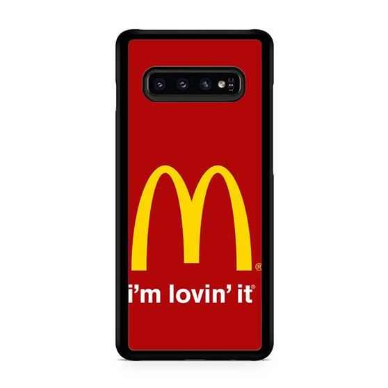 McDonalds im lovin it Samsung Galaxy S10 | S10 5G | S10+ | S10E | S10 Lite Case
