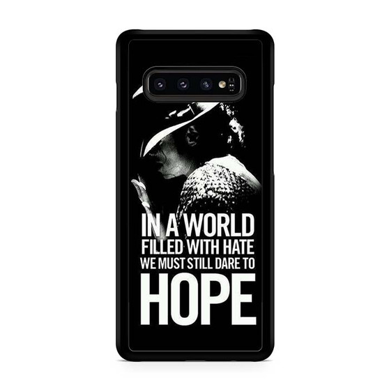 Michael Jackson Quotes Samsung Galaxy S10 | S10 5G | S10+ | S10E | S10 Lite Case