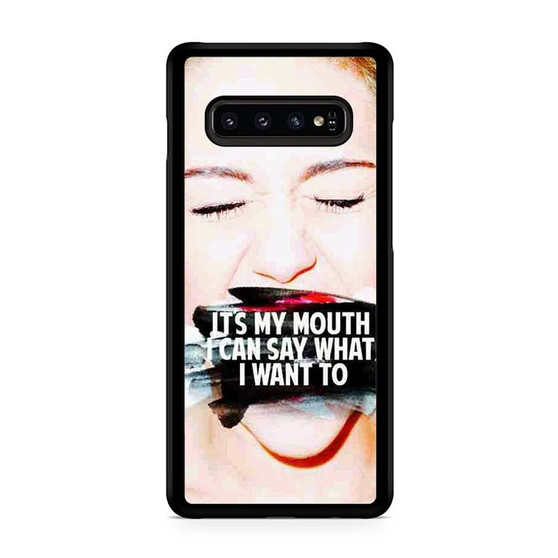 Miley Cyrus Quotes Samsung Galaxy S10 | S10 5G | S10+ | S10E | S10 Lite Case