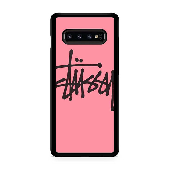 Pink Stussy Innovative Samsung Galaxy S10 | S10 5G | S10+ | S10E | S10 Lite Case