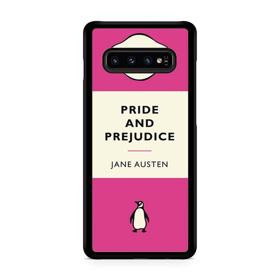 pride and prejudice penguin Book pink Samsung Galaxy S10 | S10 5G | S10+ | S10E | S10 Lite Case
