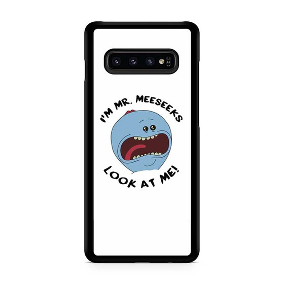 Rick and Morty Mr Meeseeks 1 Samsung Galaxy S10 | S10 5G | S10+ | S10E | S10 Lite Case