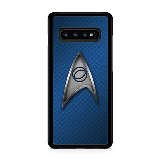 Star Trek Logo Blue Metal Samsung Galaxy S10 | S10 5G | S10+ | S10E | S10 Lite Case