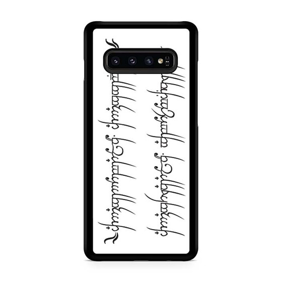 The Lord Of the Rings quotes Samsung Galaxy S10 | S10 5G | S10+ | S10E | S10 Lite Case