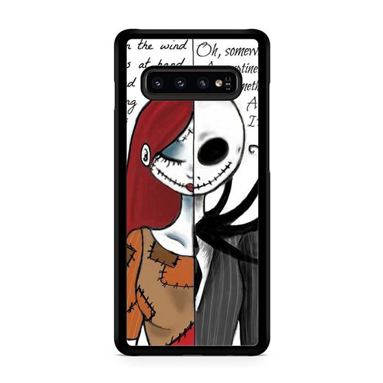 The Nightmare Before Christmas quotes Samsung Galaxy S10 | S10 5G | S10+ | S10E | S10 Lite Case