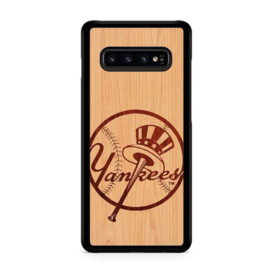 yankees wood Samsung Galaxy S10 | S10 5G | S10+ | S10E | S10 Lite Case