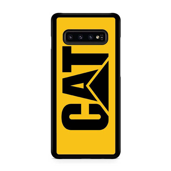 yellow caterpillar logo Samsung Galaxy S10 | S10 5G | S10+ | S10E | S10 Lite Case