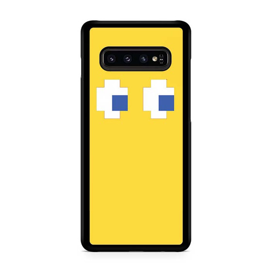 yellow pacman Samsung Galaxy S10 | S10 5G | S10+ | S10E | S10 Lite Case