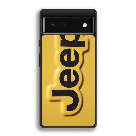 Yellow Jeep Plat Google Pixel 6 | Pixel 6 Pro Case