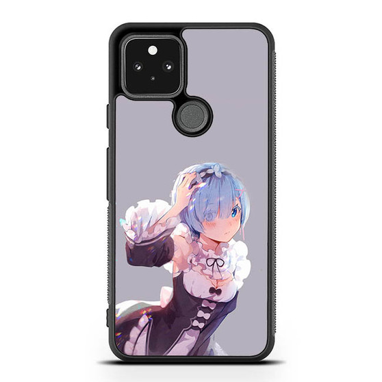 Anime Wifu Rem 2 Google Pixel 5 | Pixel 5a With 5G Case Anime Wifu Rem 2 Google Pixel 5 | Pixel 5a With 5G Case