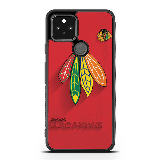 chicago blackhawks logo poster Google Pixel 5 | Pixel 5a With 5G Case