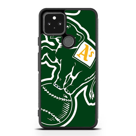 Oakland Athletics Baseball Team 3 Google Pixel 5 | Pixel 5a With 5G Case