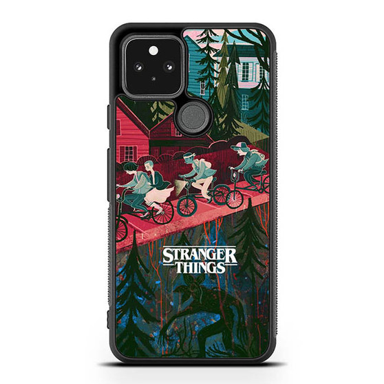 Stranger Things Art Poster Google Pixel 5 | Pixel 5a With 5G Case
