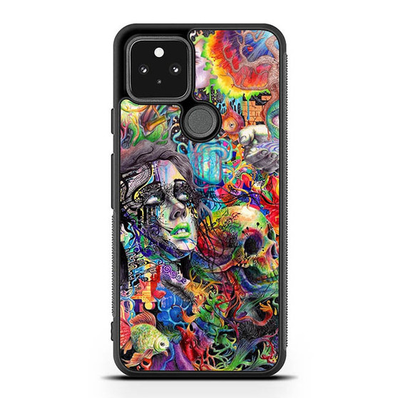 Trippy Lifes Art Google Pixel 5 | Pixel 5a With 5G Case