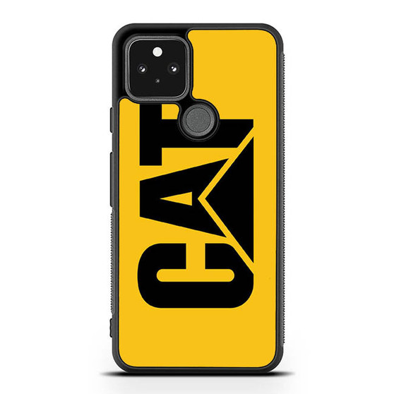yellow caterpillar logo Google Pixel 5 | Pixel 5a With 5G Case
