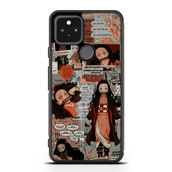 Demon Slayer Nezuko Google Pixel 5 | Pixel 5a With 5G Case