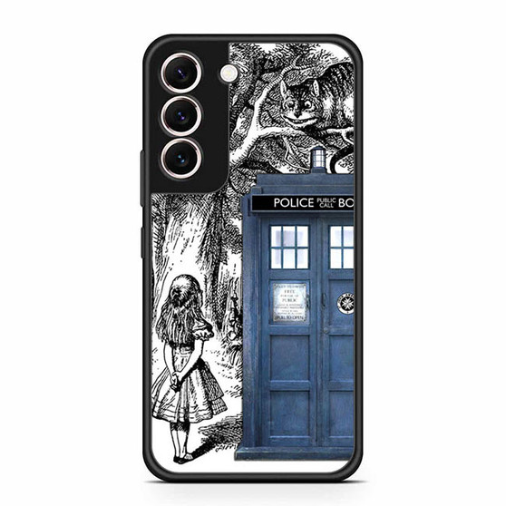 alice tardis sketch Samsung Galaxy S22 | S22+ Case